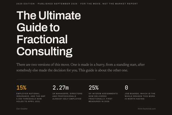 The Ultimate Guide to Fractional Consulting